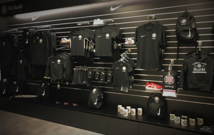 FK Kurši atver savu oficiālo veikalu