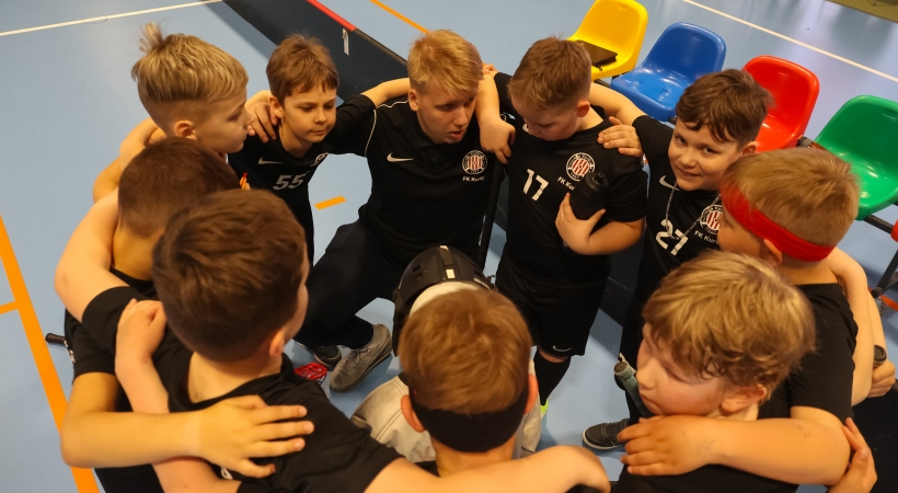 FK Kurši jaunākā komanda aizvada posmu LOC Manēžā